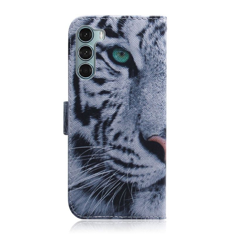 Flip Cover Moto G200 5G Tigeransigt