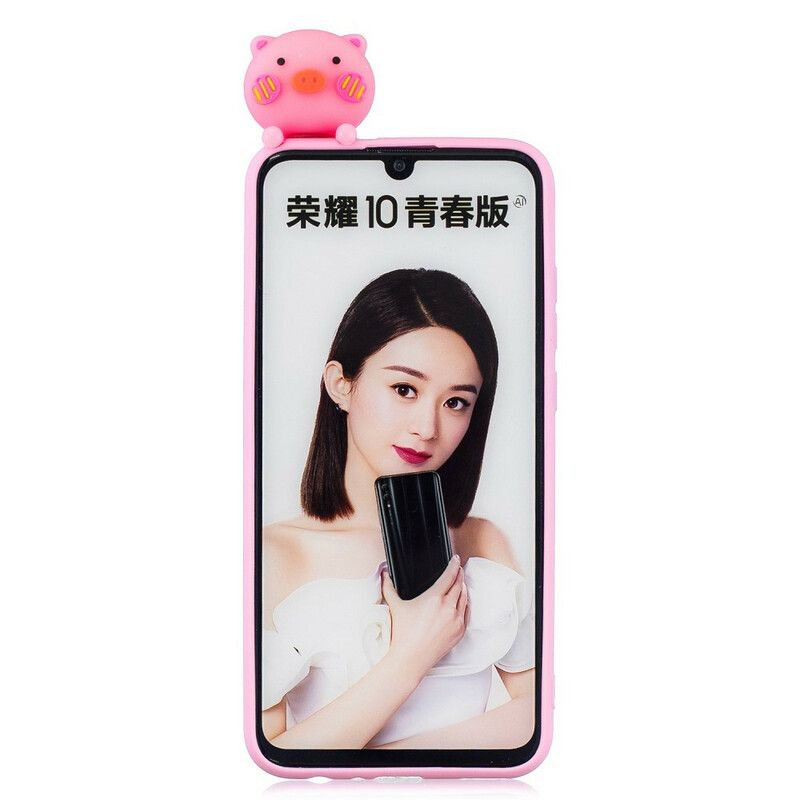 Cover Huawei P Smart 2019 / Honor 10 Lite Apollo The Pig 3d