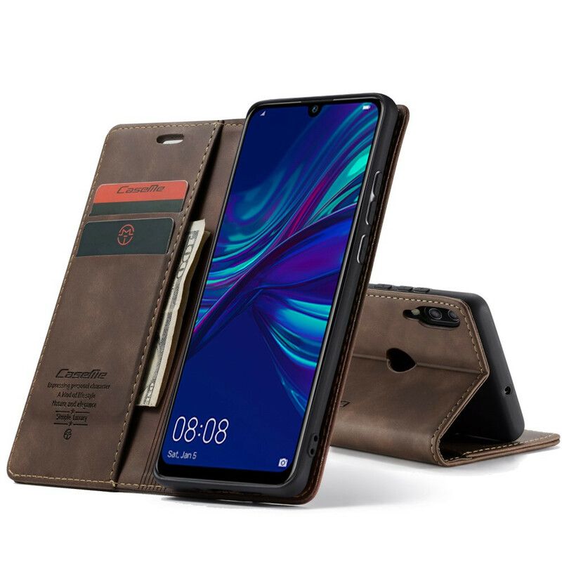 Cover Huawei P Smart 2019 / Honor 10 Lite Flip Cover Caseme Kunstlæder