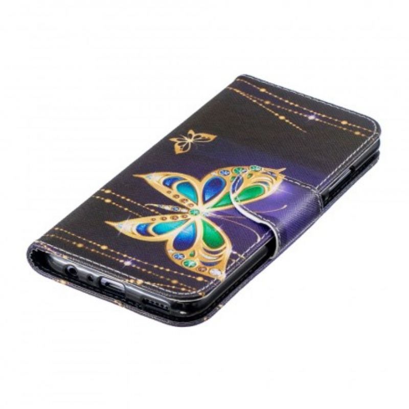 Flip Cover Huawei P Smart 2019 / Honor 10 Lite Magisk Sommerfugl