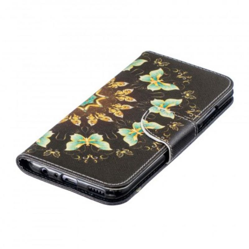 Flip Cover Huawei P Smart 2019 / Honor 10 Lite Sommerfuglemandala