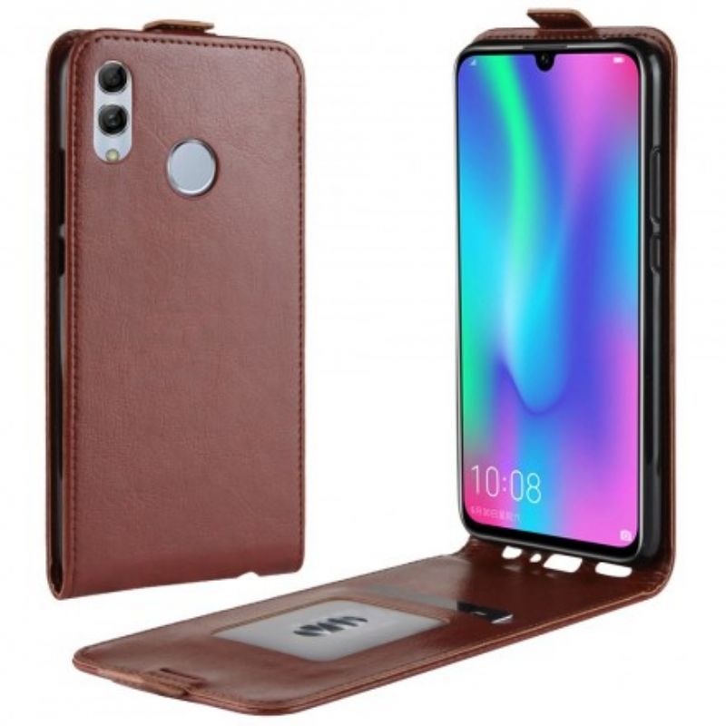 Læder Cover Huawei P Smart 2019 / Honor 10 Lite Flip Cover Retro Foldning