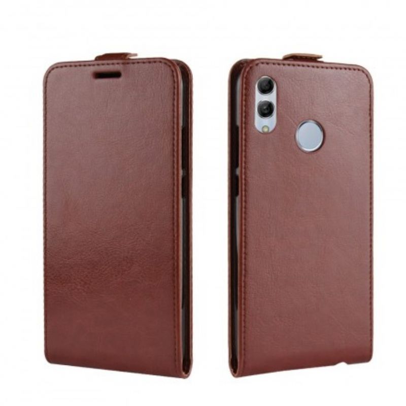 Læder Cover Huawei P Smart 2019 / Honor 10 Lite Flip Cover Retro Foldning