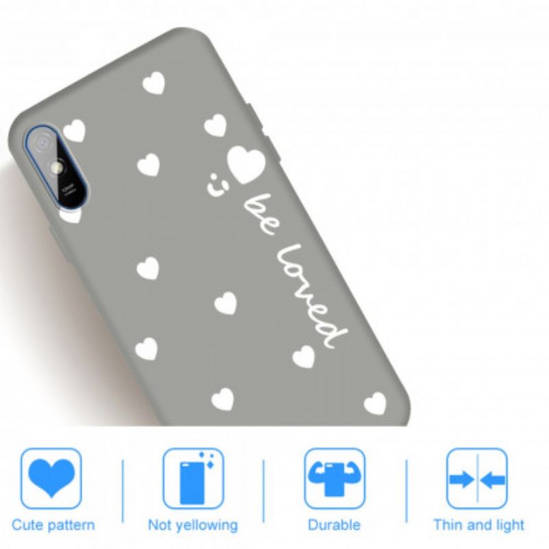 Cover Xiaomi Redmi 9A Be Loved Heart Silikone