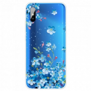 Cover Xiaomi Redmi 9A Buket Blå Blomster