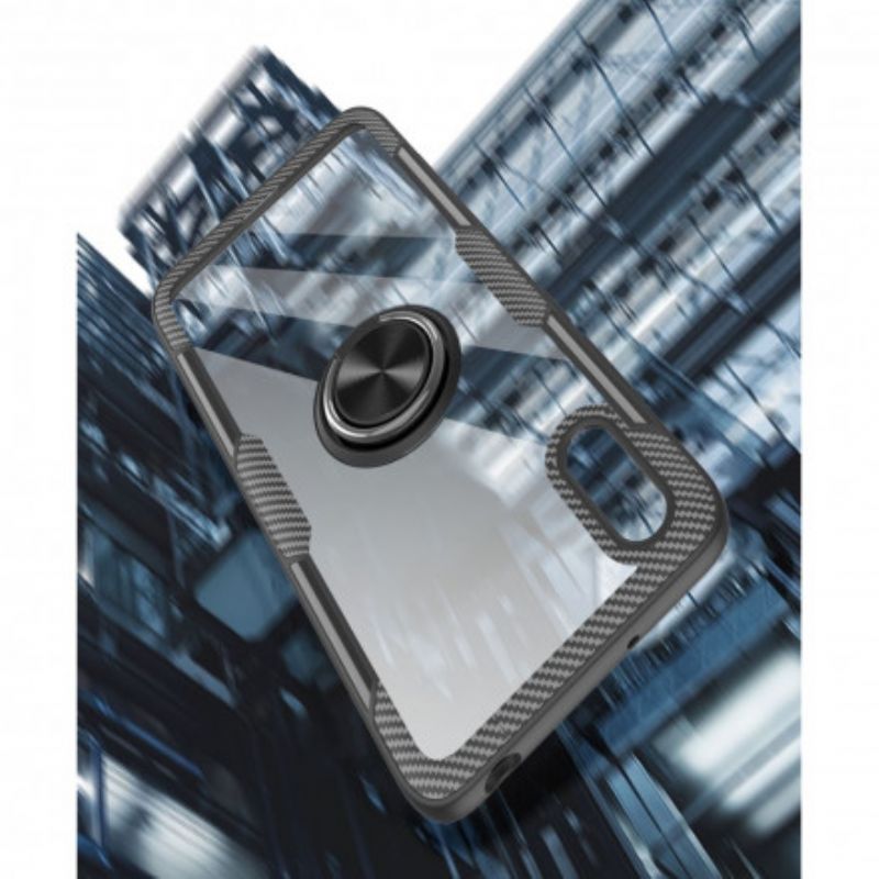 Cover Xiaomi Redmi 9A Carbon Fiber Metal Ring