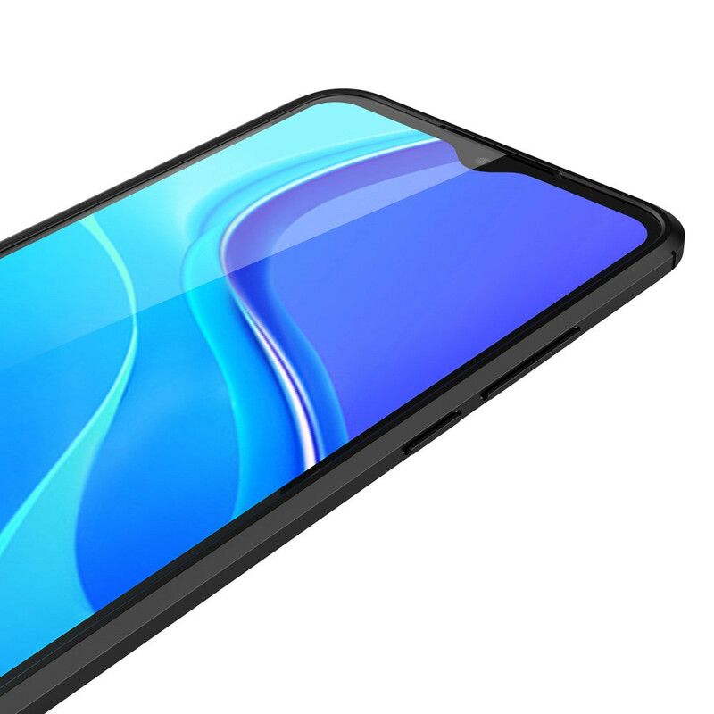 Cover Xiaomi Redmi 9A Dobbelt Linje Litchi Lædereffekt