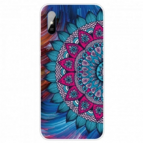 Cover Xiaomi Redmi 9A Farverig Mandala