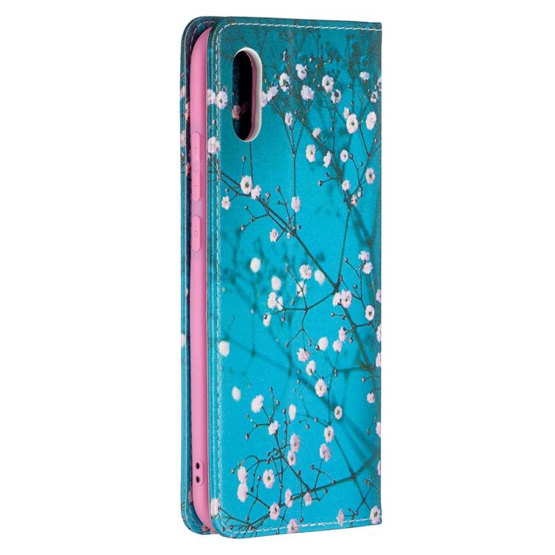 Cover Xiaomi Redmi 9A Flip Cover Blomstrende Grene