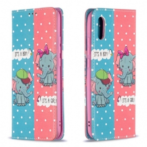 Cover Xiaomi Redmi 9A Flip Cover Elefanter