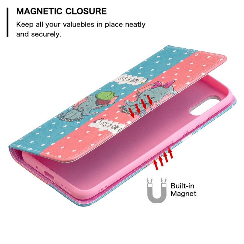 Cover Xiaomi Redmi 9A Flip Cover Elefanter