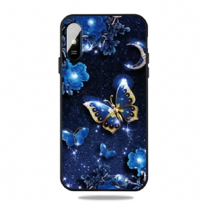 Cover Xiaomi Redmi 9A Gylden Sommerfugl