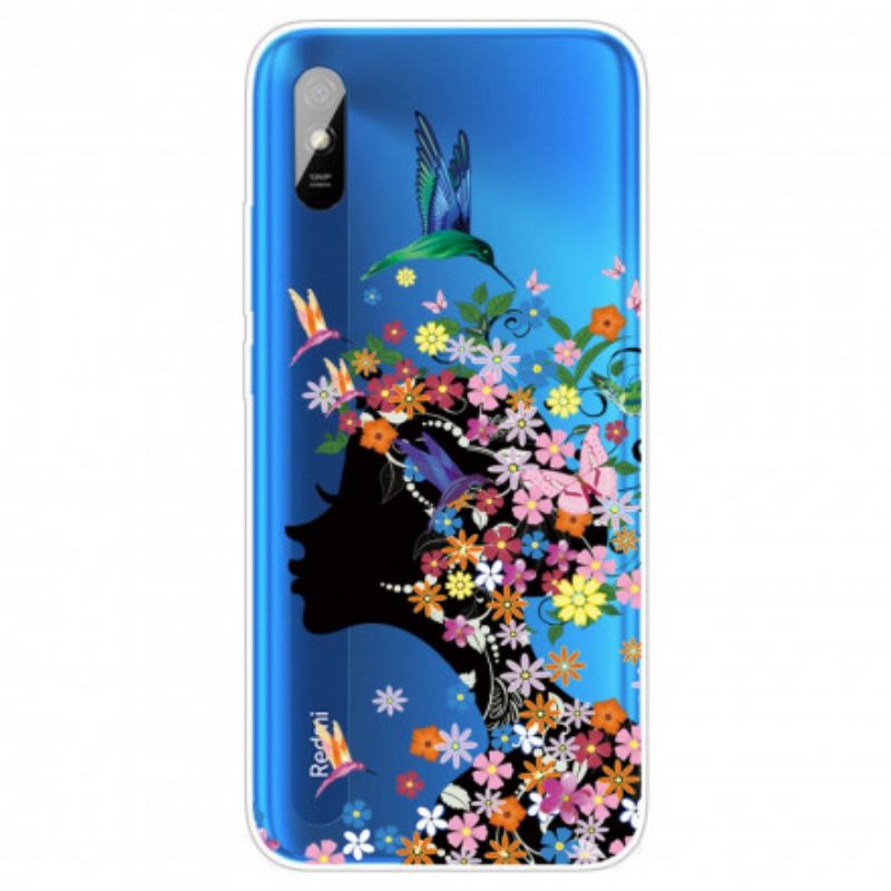 Cover Xiaomi Redmi 9A Smukt Blomsterhoved