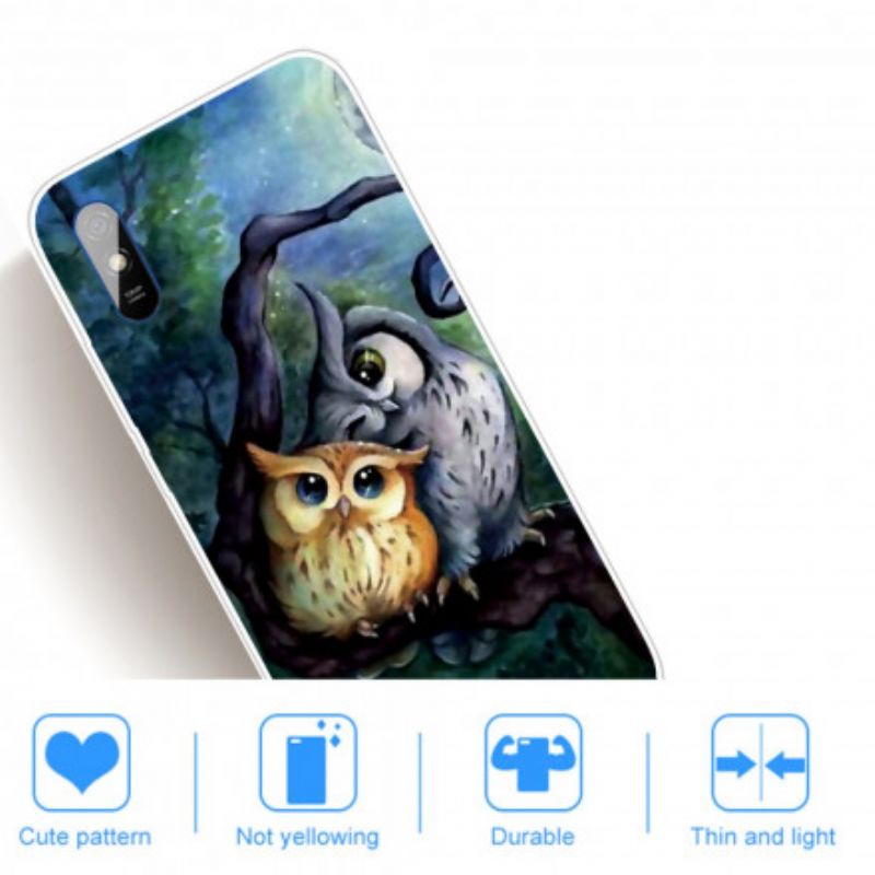 Cover Xiaomi Redmi 9A Uglemaleri