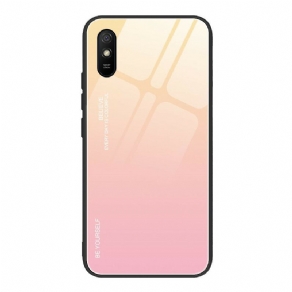 Cover Xiaomi Redmi 9A Vær Dig Selv Hærdet Glas