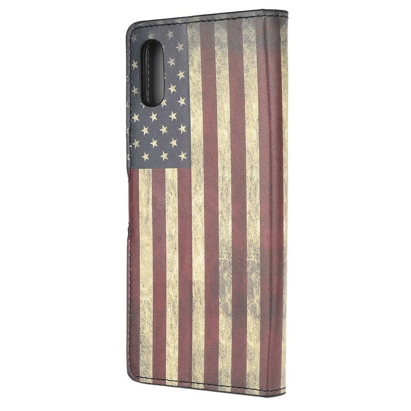 Flip Cover Xiaomi Redmi 9A Amerikansk Flag