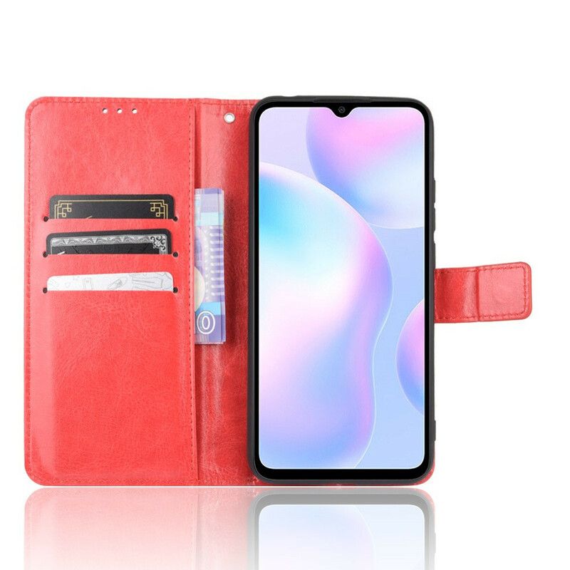 Flip Cover Xiaomi Redmi 9A Blinkende Kunstlæder