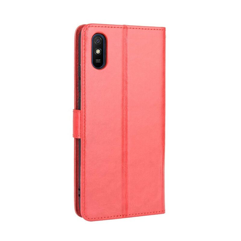 Flip Cover Xiaomi Redmi 9A Blinkende Kunstlæder