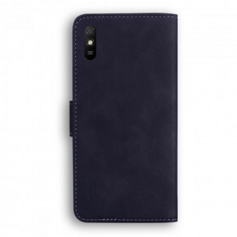 Flip Cover Xiaomi Redmi 9A Faux Læder Nye Farver