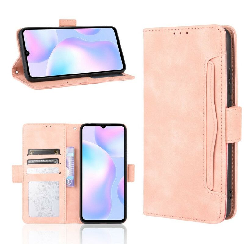 Flip Cover Xiaomi Redmi 9A Førsteklasses Multikort