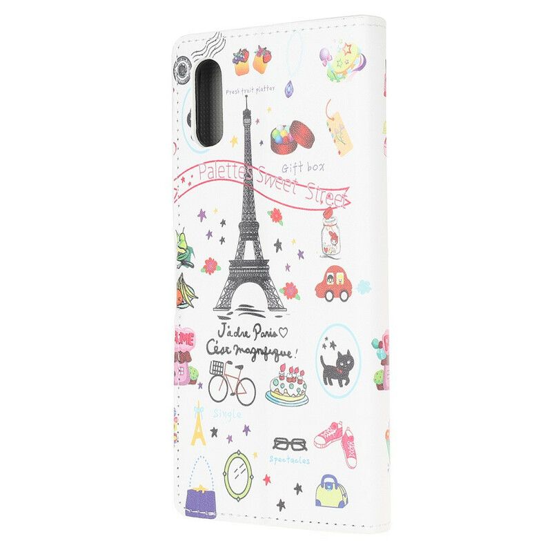 Flip Cover Xiaomi Redmi 9A Jeg Elsker Paris