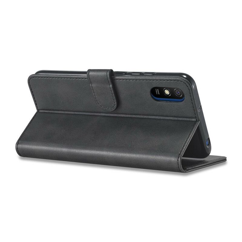 Flip Cover Xiaomi Redmi 9A Lc.imeeke Lædereffekt