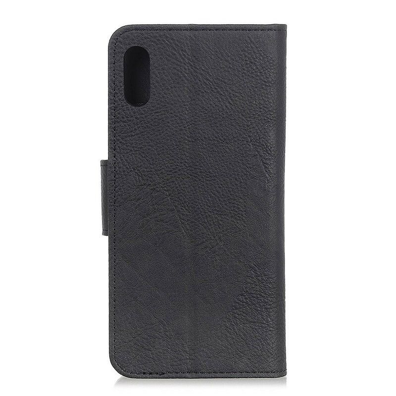 Flip Cover Xiaomi Redmi 9A Lychee Texture Plus