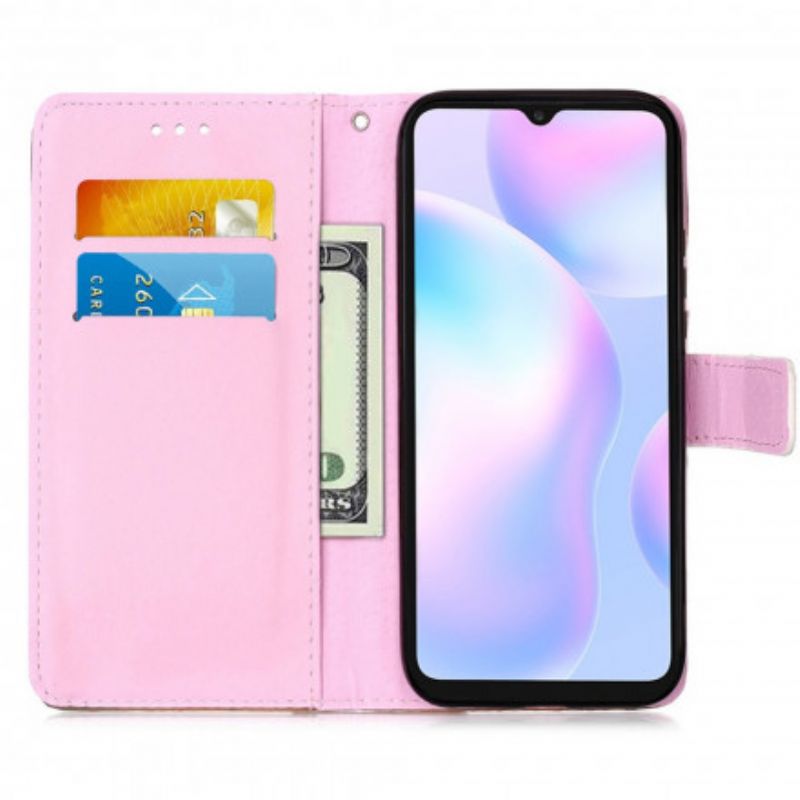 Flip Cover Xiaomi Redmi 9A Med Snor Thong Panda Musings