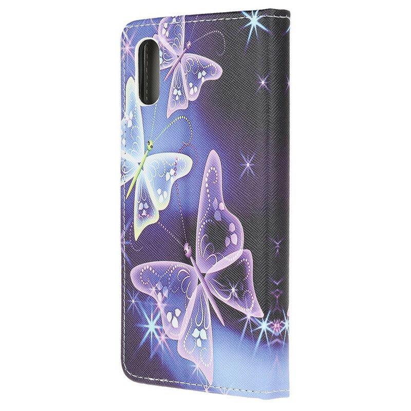 Flip Cover Xiaomi Redmi 9A Neonsommerfugle