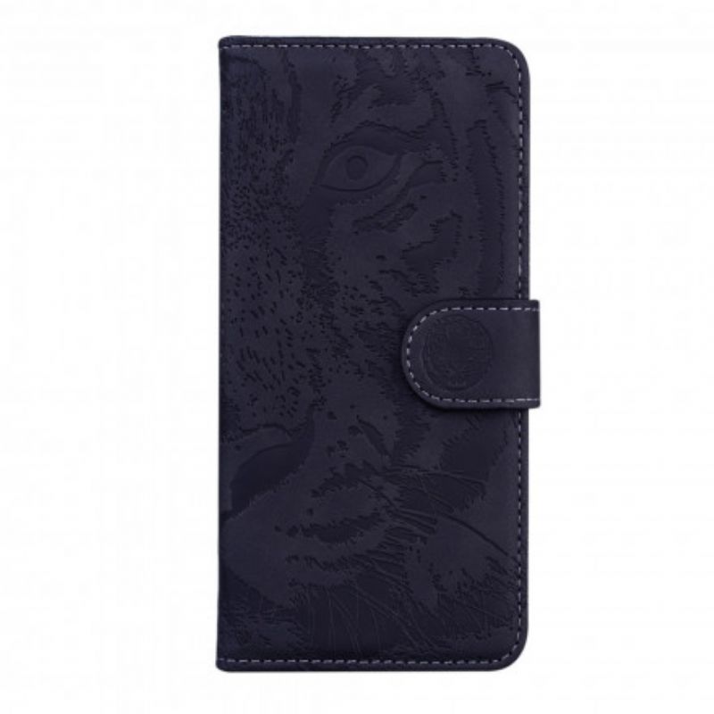 Flip Cover Xiaomi Redmi 9A Tiger Ansigtstryk