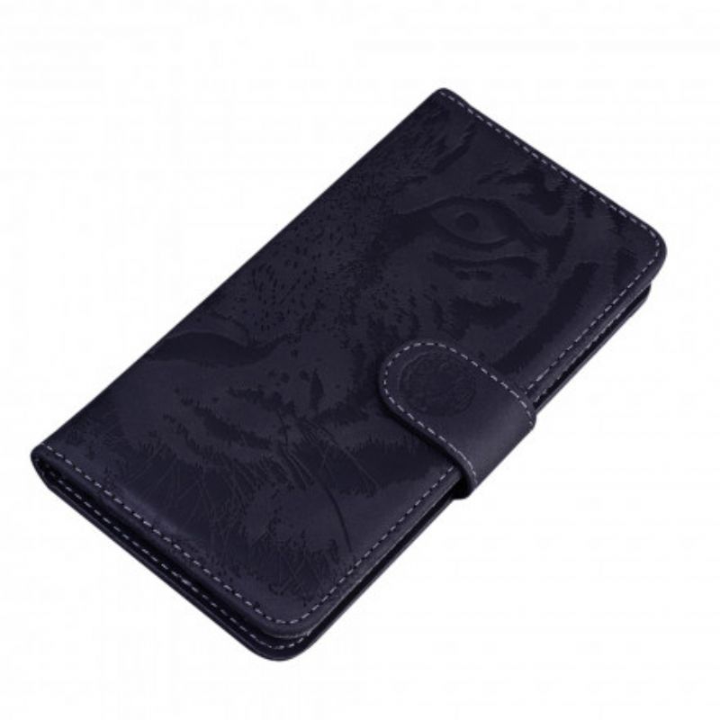 Flip Cover Xiaomi Redmi 9A Tiger Ansigtstryk