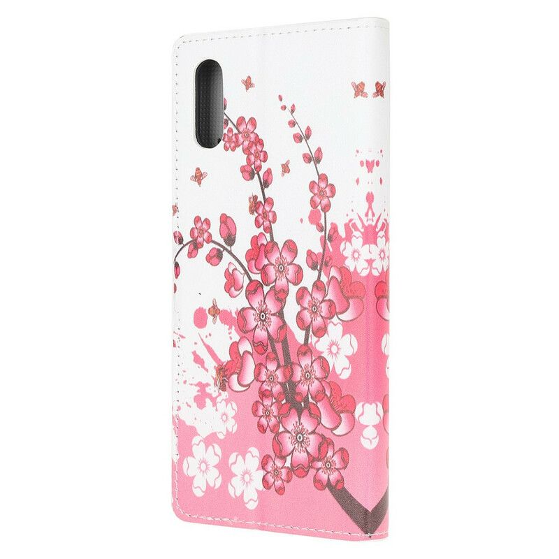 Flip Cover Xiaomi Redmi 9A Tropiske Blomster