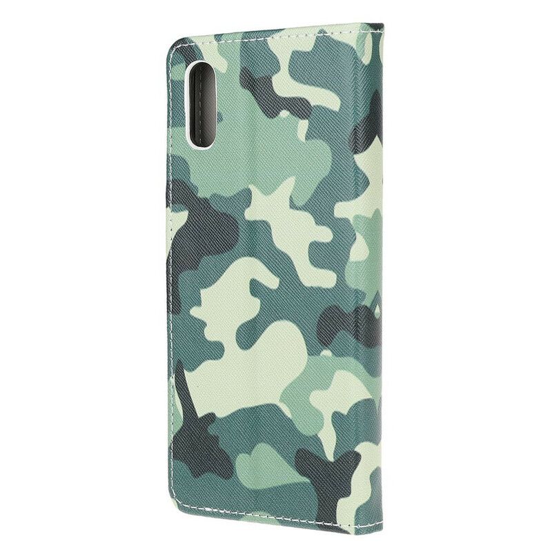 Læder Cover Xiaomi Redmi 9A Camouflage