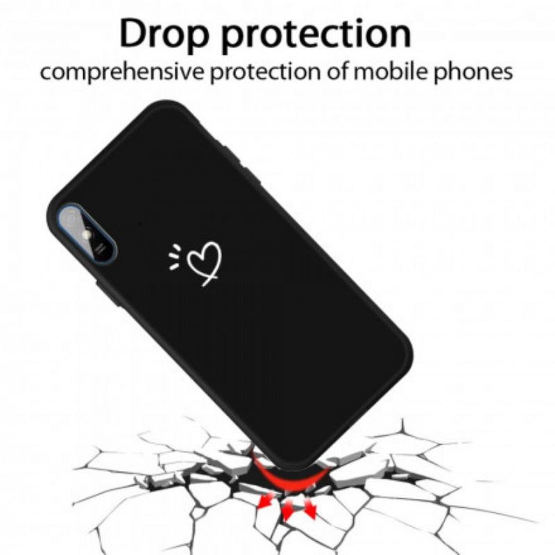 Mobilcover Xiaomi Redmi 9A Beating Heart Silikone