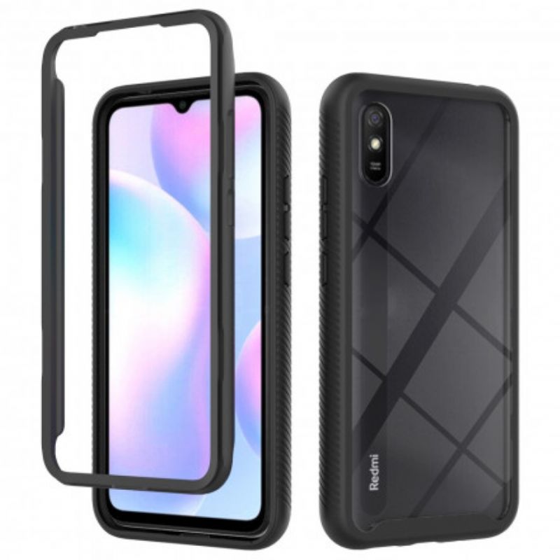 Mobilcover Xiaomi Redmi 9A Hybrid Silikonekanter