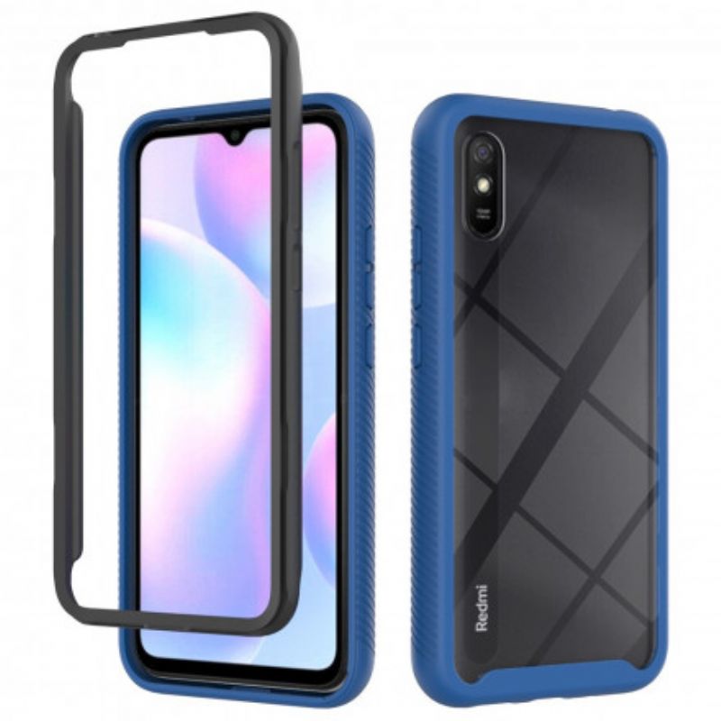 Mobilcover Xiaomi Redmi 9A Hybrid Silikonekanter