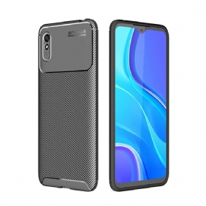 Mobilcover Xiaomi Redmi 9A Kulfiberslange