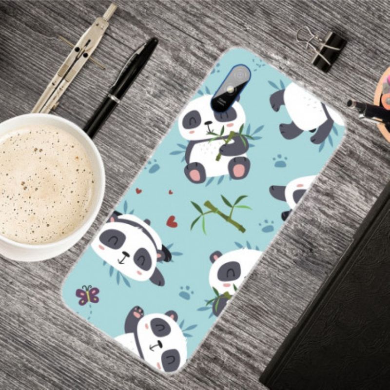 Mobilcover Xiaomi Redmi 9A Pandasbunke