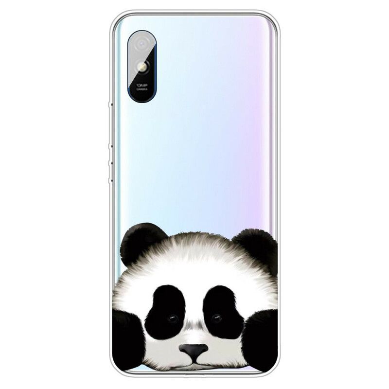 Mobilcover Xiaomi Redmi 9A Transparent Panda