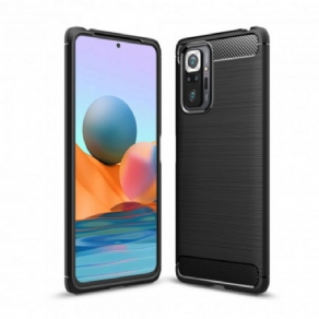 Cover Xiaomi Redmi Note 10 Pro Børstet Kulfiber