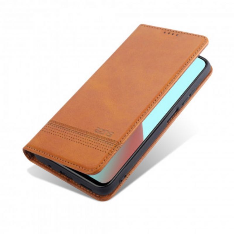 Cover Xiaomi Redmi Note 10 Pro Flip Cover Azns Læderstil