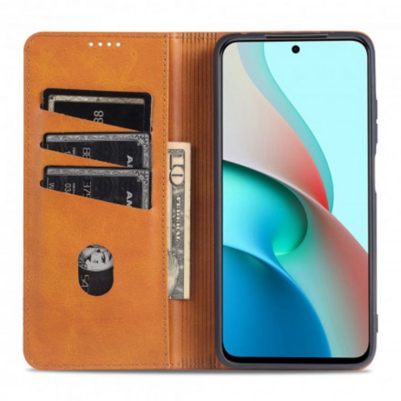 Cover Xiaomi Redmi Note 10 Pro Flip Cover Azns Læderstil