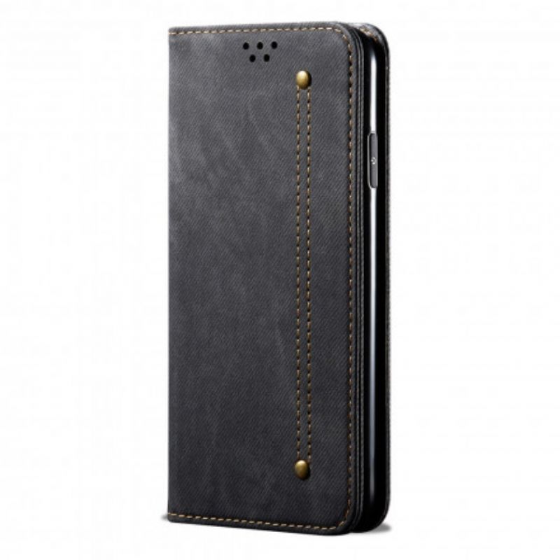 Cover Xiaomi Redmi Note 10 Pro Flip Cover Denimstof