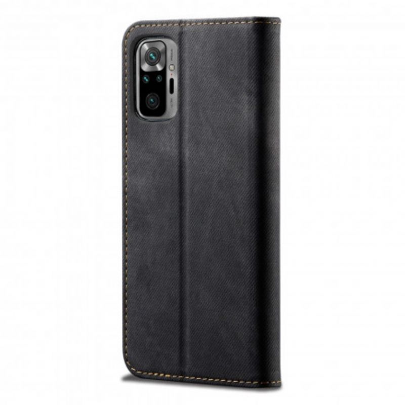 Cover Xiaomi Redmi Note 10 Pro Flip Cover Denimstof