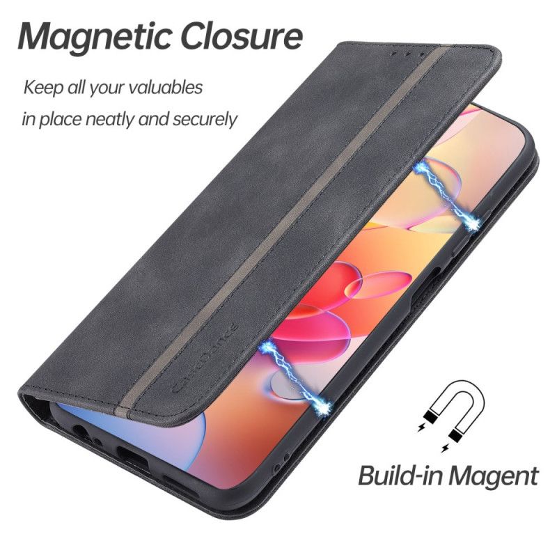 Cover Xiaomi Redmi Note 10 Pro Flip Cover Faux Læder Casedance