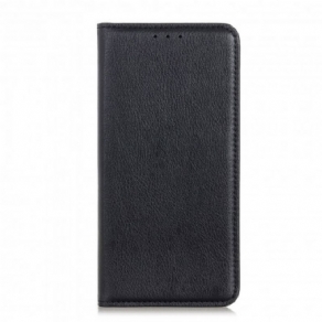 Cover Xiaomi Redmi Note 10 Pro Flip Cover Litchi Split Læder