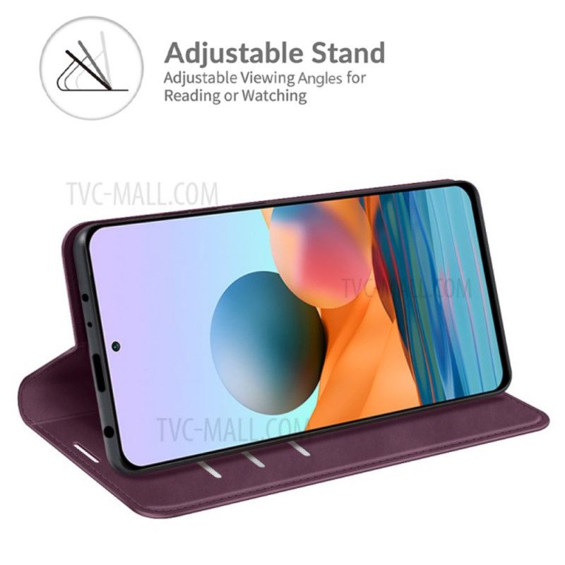 Cover Xiaomi Redmi Note 10 Pro Flip Cover Skin-touch Nye Farver