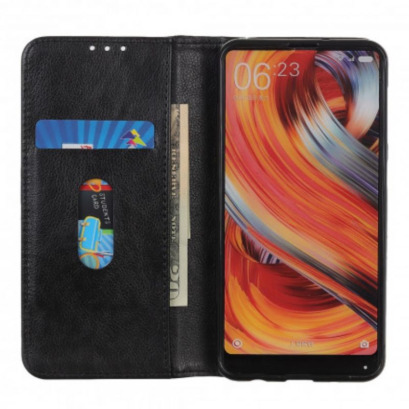 Cover Xiaomi Redmi Note 10 Pro Flip Cover Split Litchi Læder