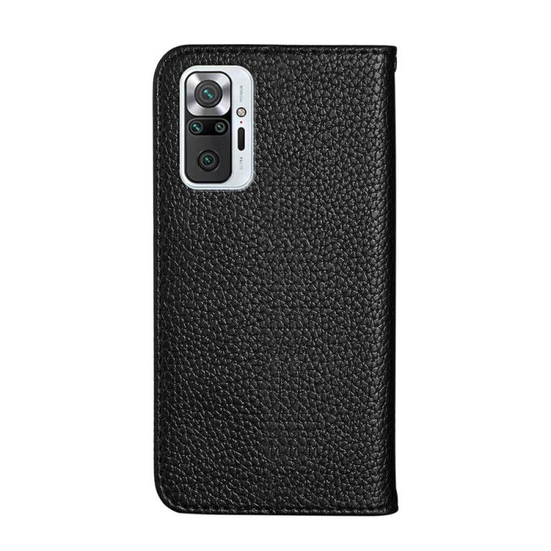 Cover Xiaomi Redmi Note 10 Pro Flip Cover Ultra Chic Litchi Imiteret Læder