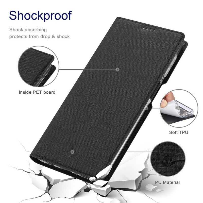 Cover Xiaomi Redmi Note 10 Pro Flip Cover Vili Dmx Tekstureret